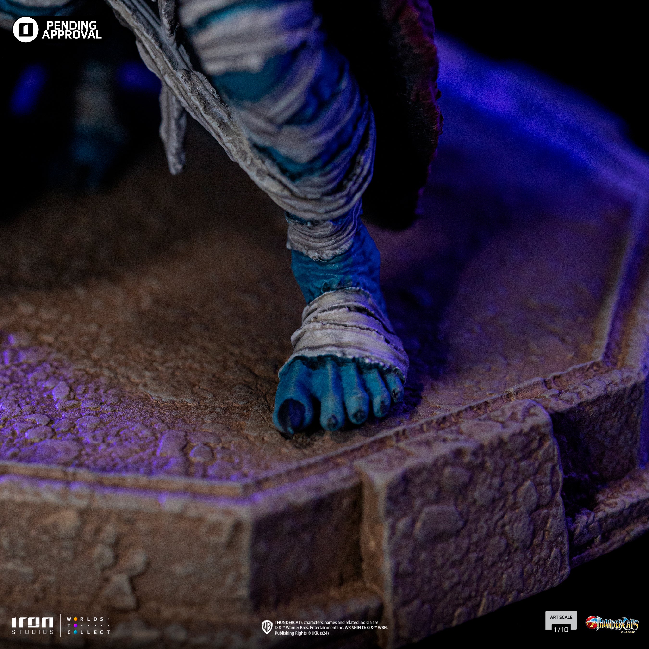Limited Edition 1/10 Art Scale Iron Studios Statue of ThunderCats' Mumm-Ra in Decayed Form