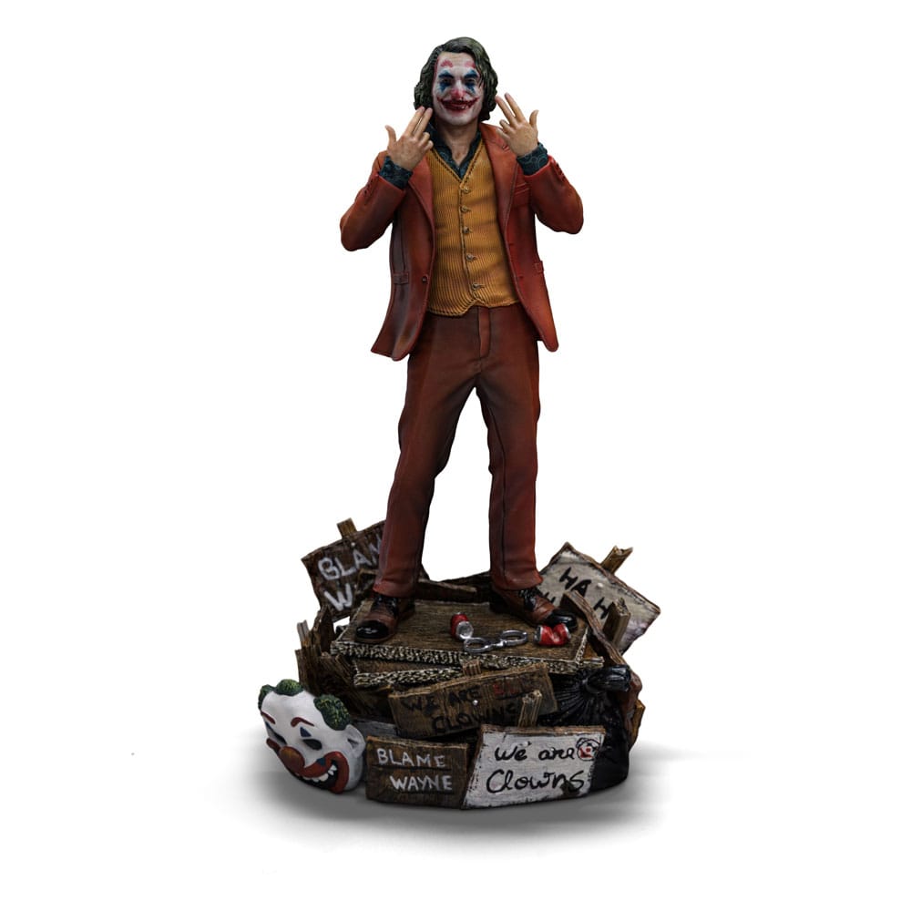 Iron Studios 1/10 Art Scale Limited Edition DC Joker Arthur Fleck Statue