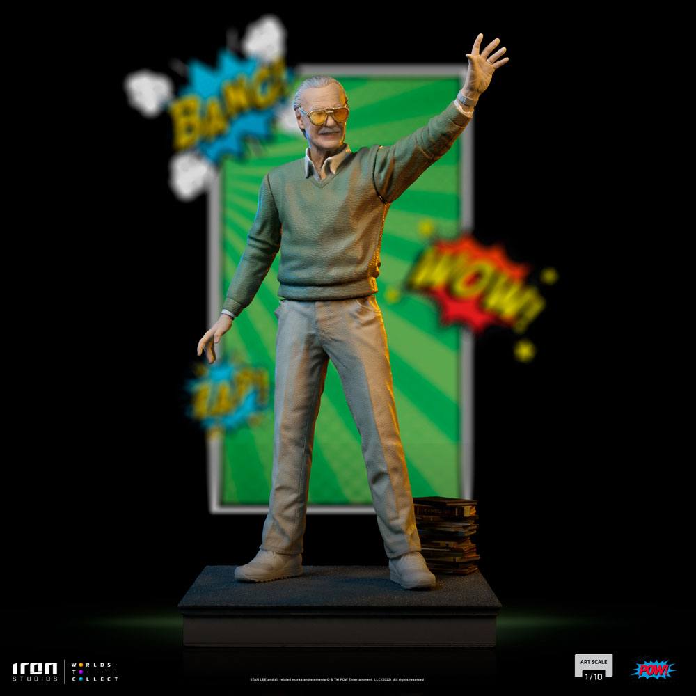 Iron Studios Marvel Collectible 1/10 Art Scale Statue of Stan Lee in His Legendary Years
