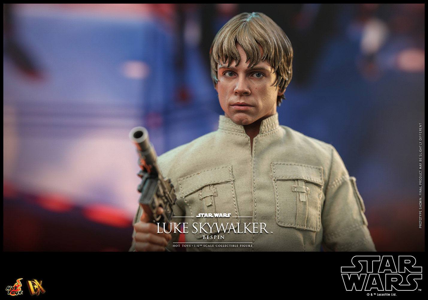 Hot Toys Star Wars: The Empire Strikes Back - Highly Detailed 1:6 Scale Collectible Figure of Luke Skywalker in Bespin Outfit