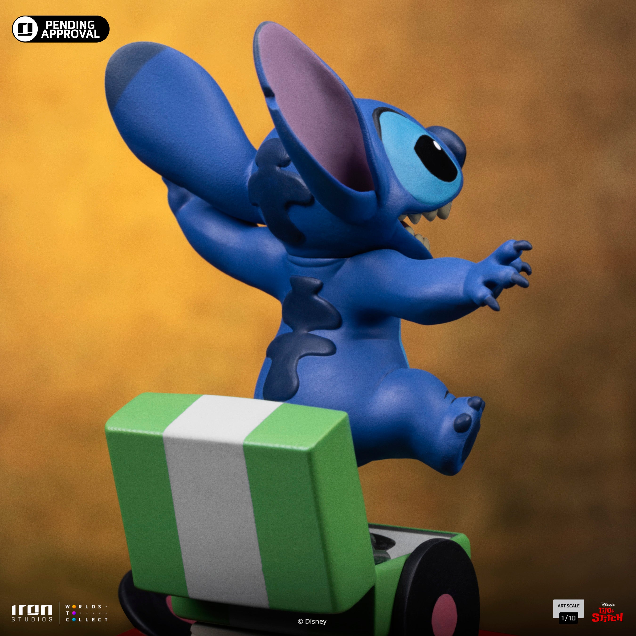Iron Studios Limited Edition 1/10 Art Scale Stitch Statue from Lilo & Stitch