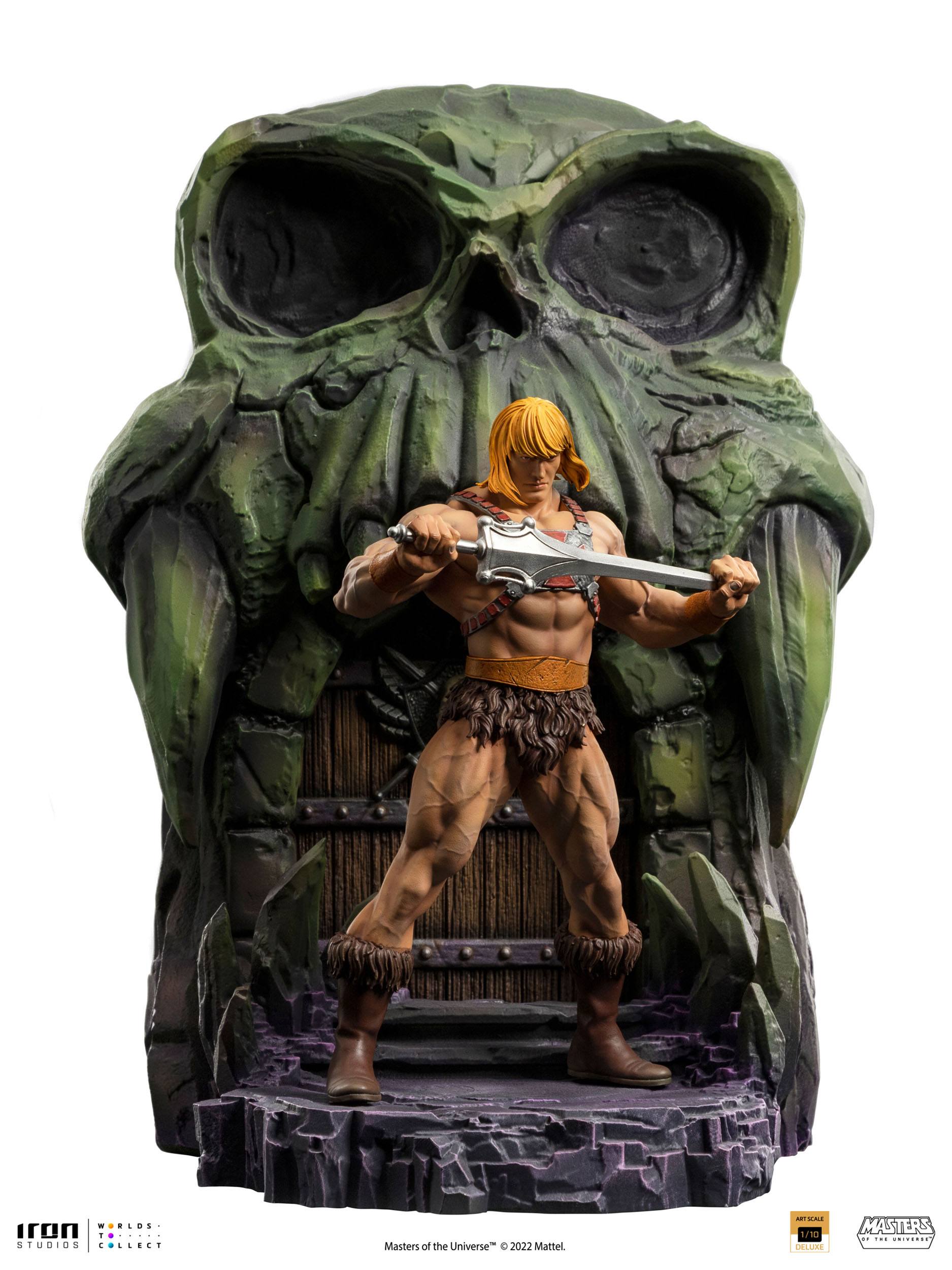 Iron Studios High - Quality 1/10 Deluxe Art Scale Collectible Statue of He - Man from Masters of the Universe