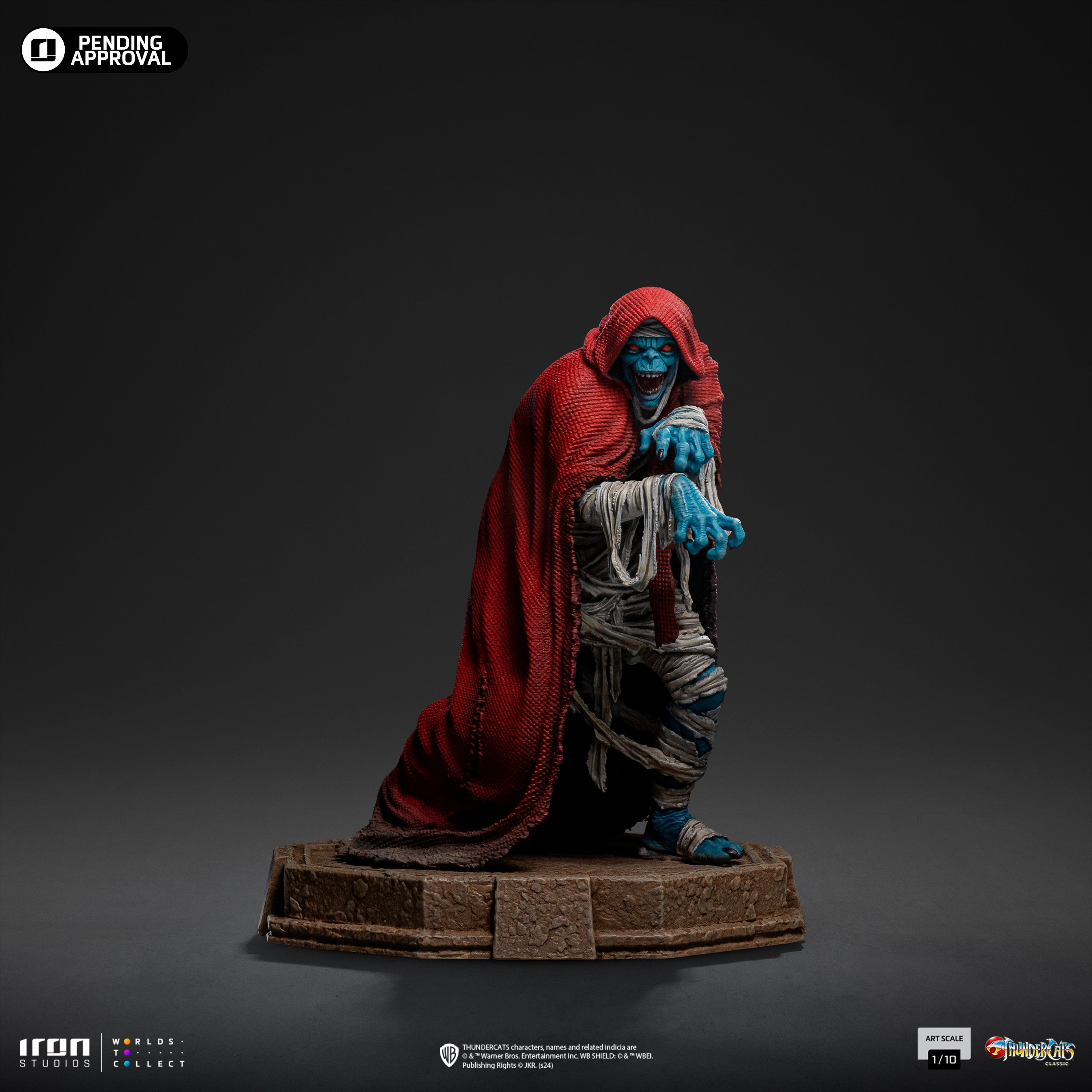 Limited Edition 1/10 Art Scale Iron Studios Statue of ThunderCats' Mumm-Ra in Decayed Form