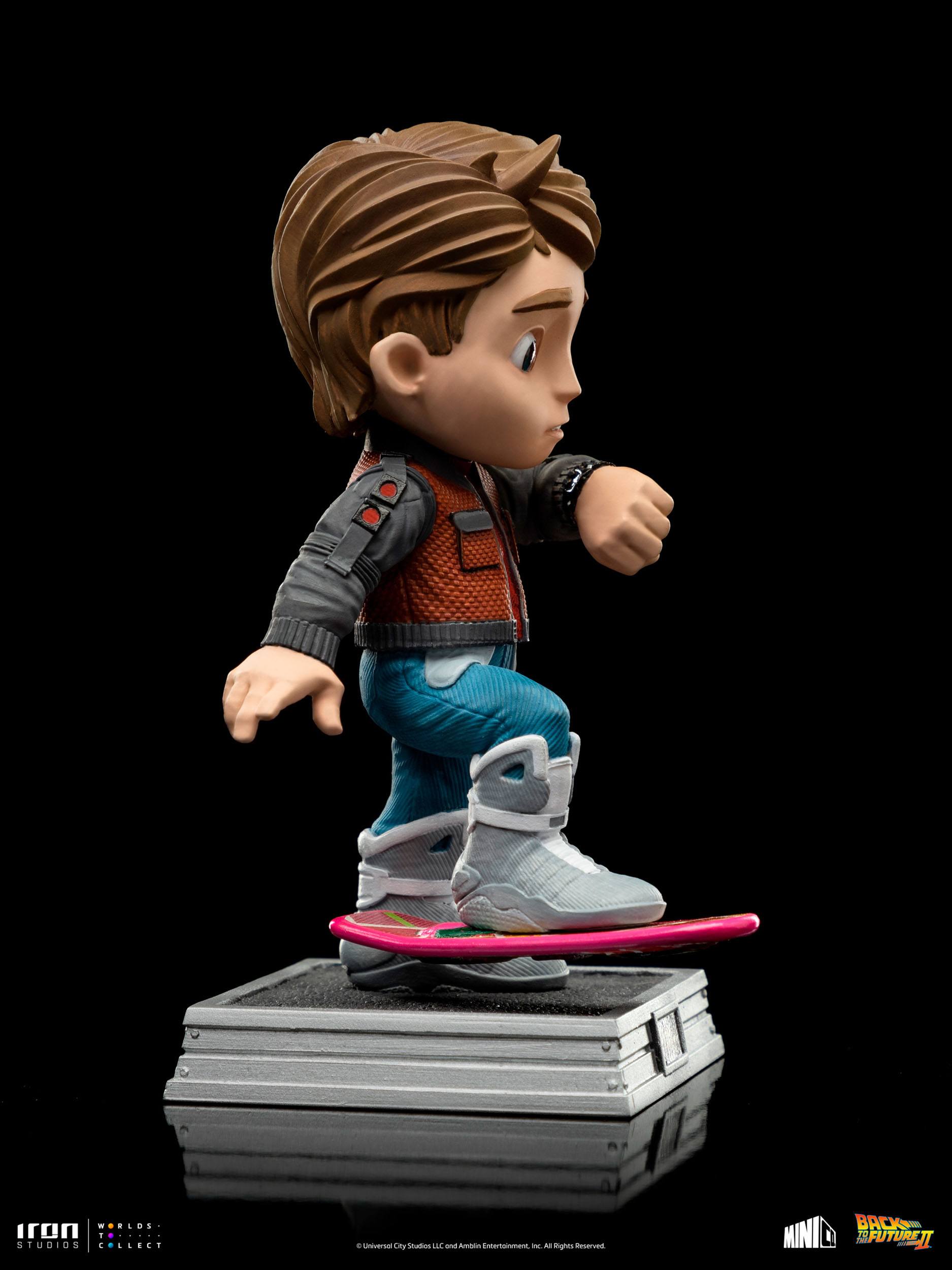 Iron Studios Collectible Back to the Future II Mini Co. PVC Action Figure of Marty McFly