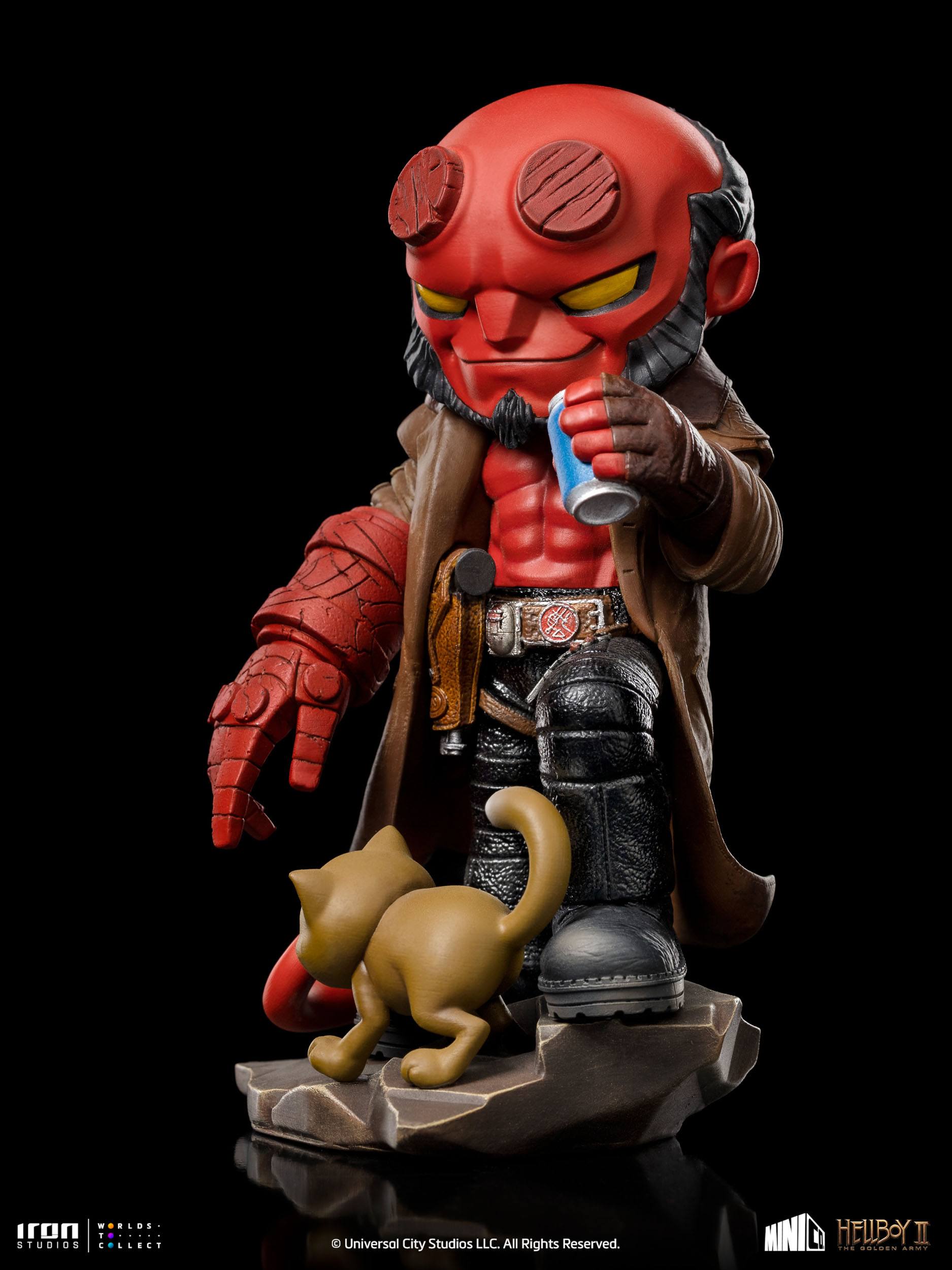 Iron Studios Stylized PVC MiniCo Hellboy from The Golden Army
