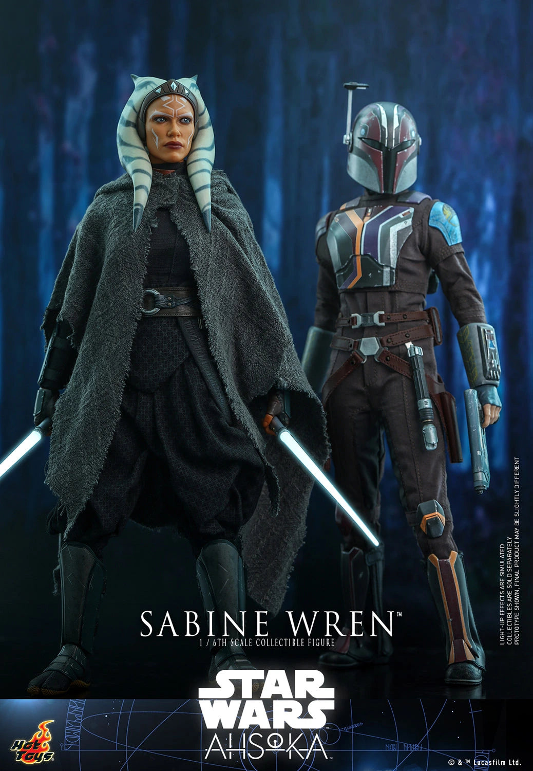 Hot Toys 1/6th Scale Collectible Figure of Sabine Wren from Star Wars Ahsoka Series
