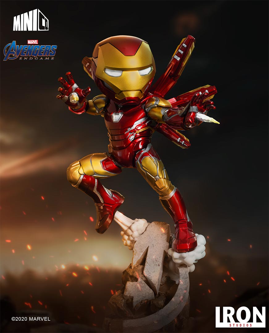 Iron Studios MiniCo Collectible Statue of Iron Man from Avengers Endgame