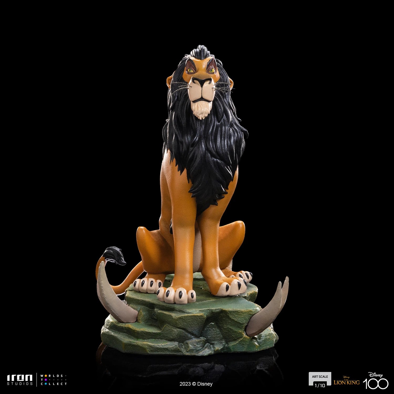 Iron Studios Collectible Disney The Lion King 1/10 Art Scale Statue Featuring the Infamous Scar