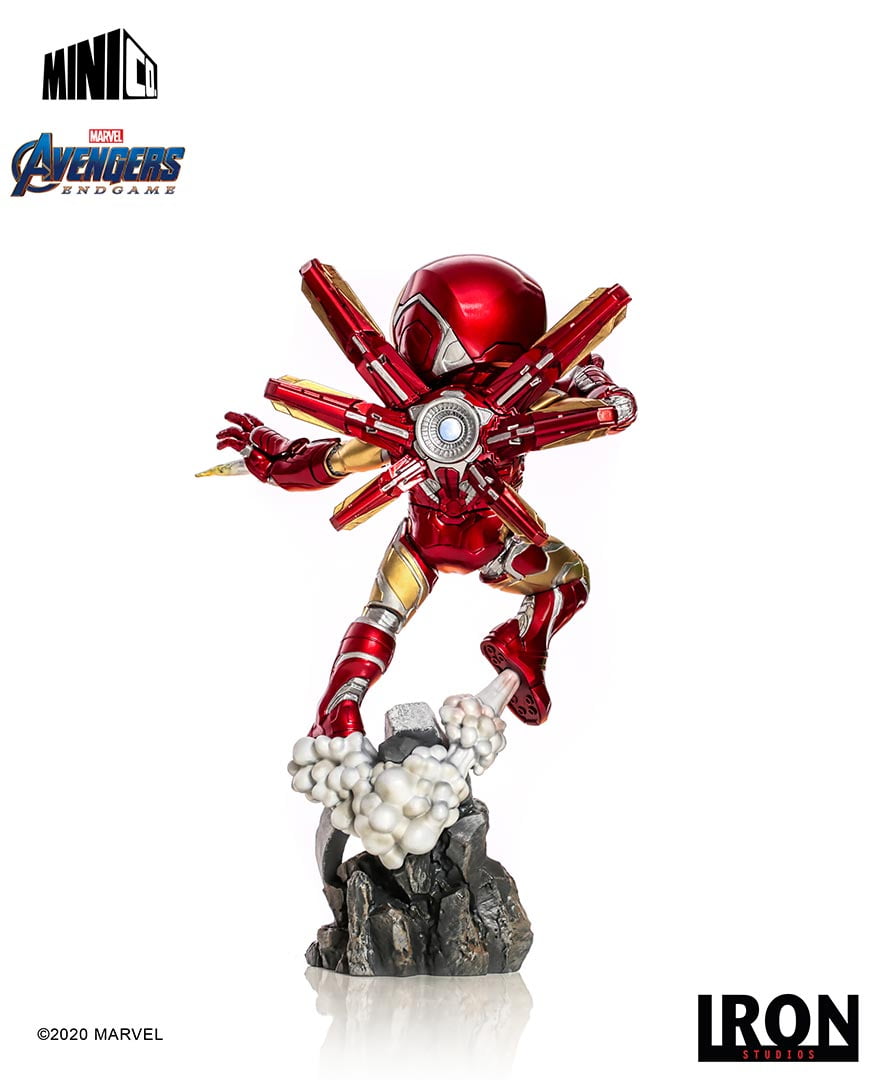 Iron Studios MiniCo Collectible Statue of Iron Man from Avengers Endgame