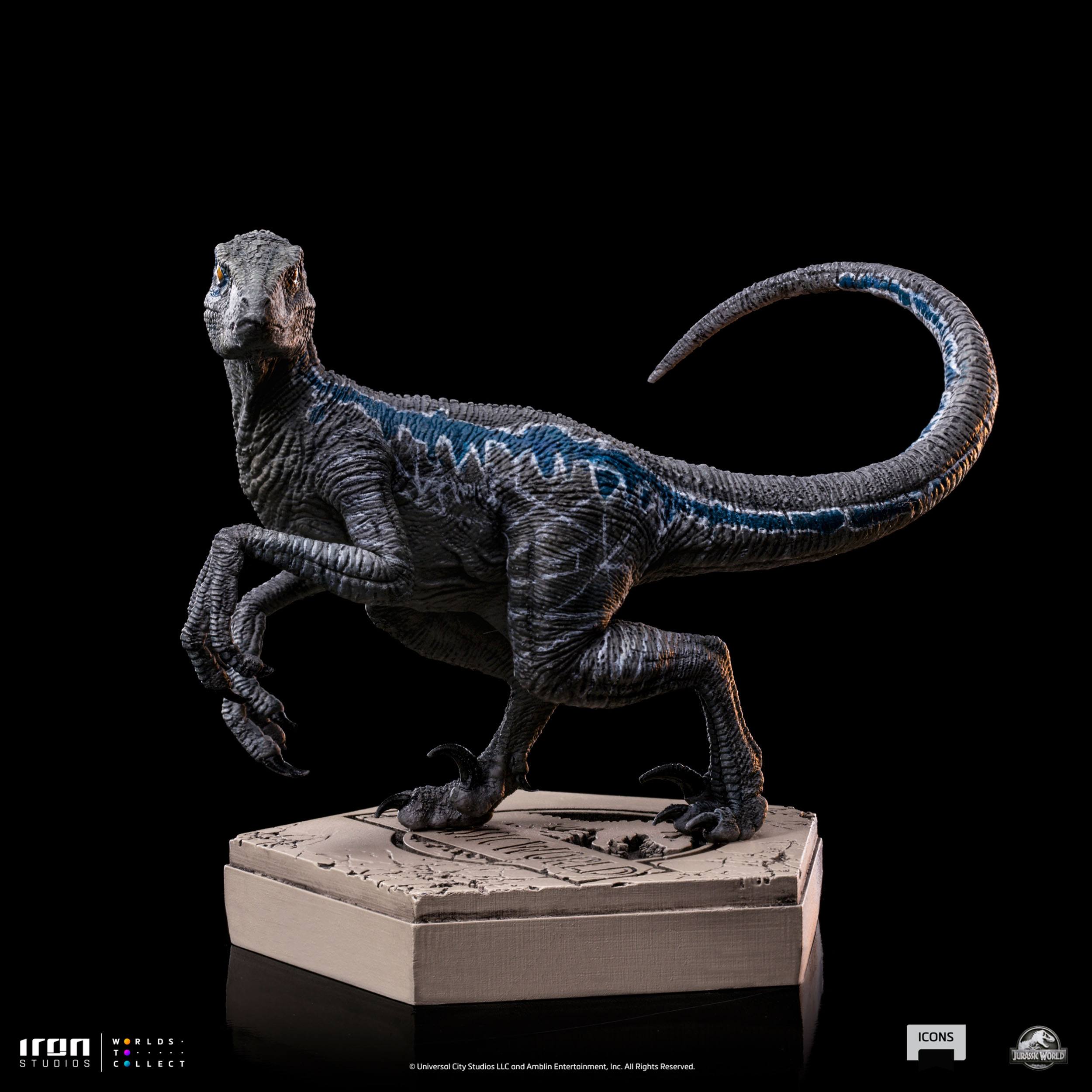 Iron Studios Jurassic World Velociraptor Blue (B) Collectible Statue
