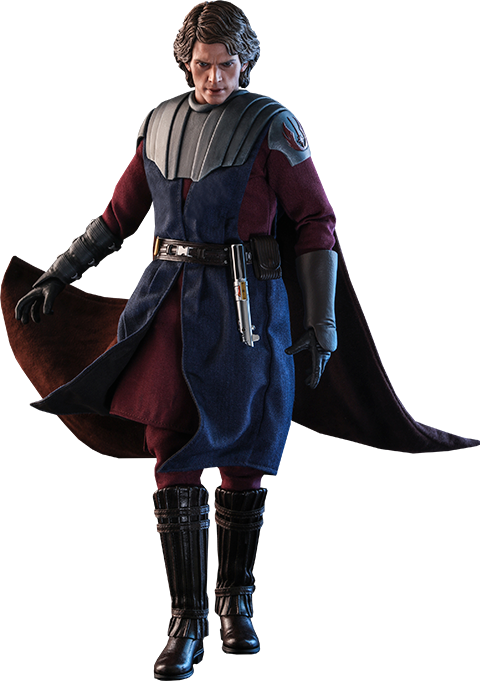 Hot Toys 1/6 Scale Star Wars The Clone Wars Anakin Skywalker Action Figure