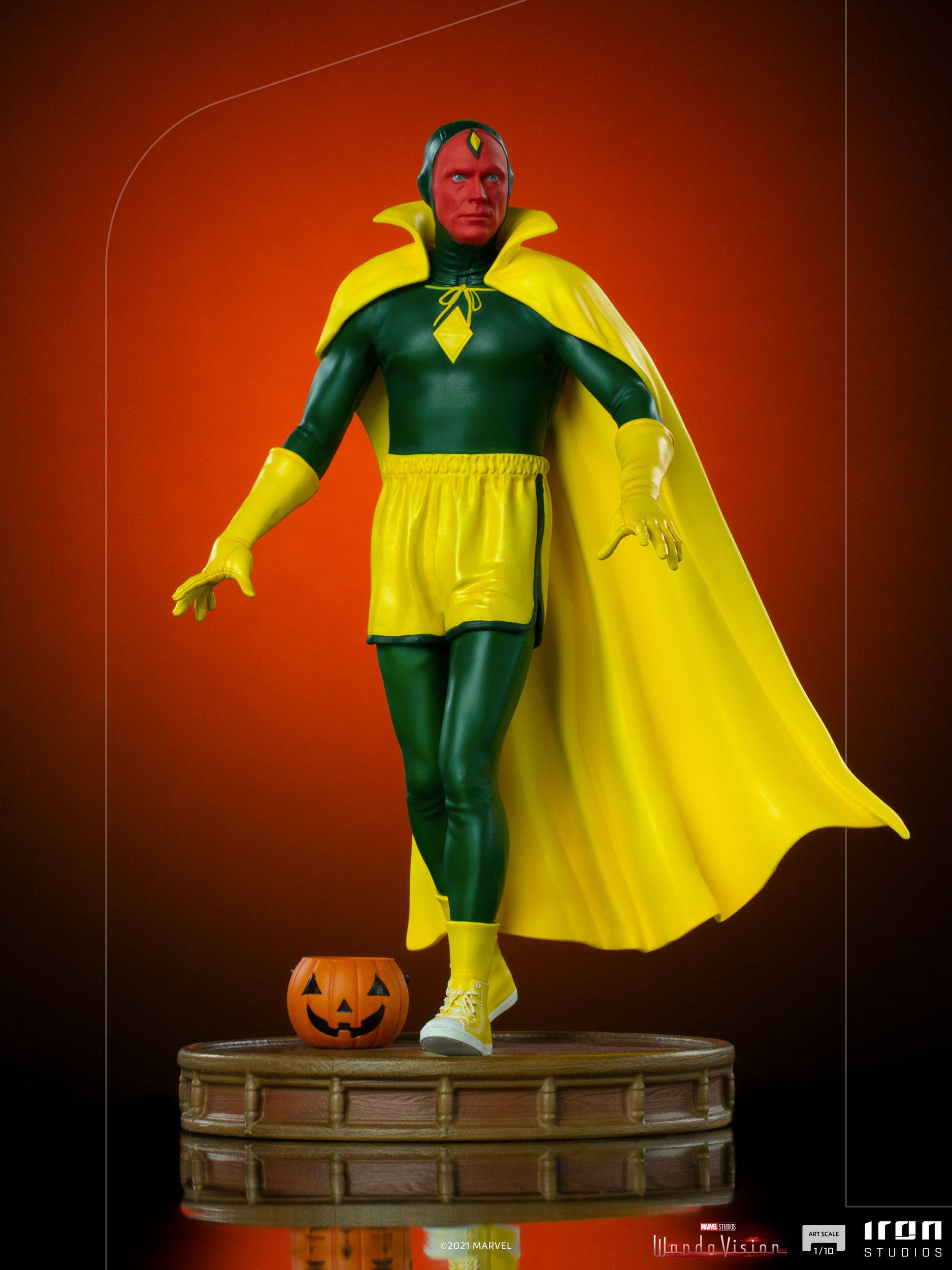 Iron Studios 1/10 Scale Art Collectible Statue - WandaVision Vision Halloween Edition