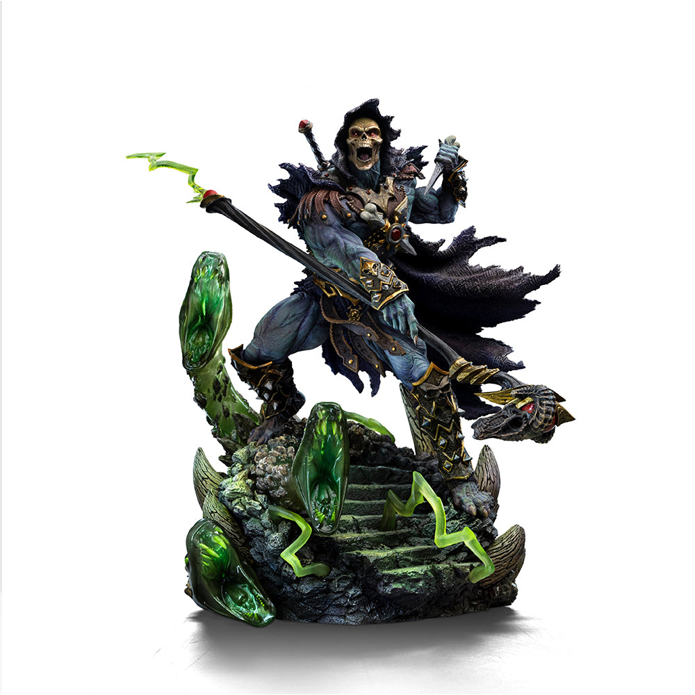 Limited Edition 1/10 Deluxe Art Scale Iron Studios Statue of Skeletor from Masters of the Universe Unleashed