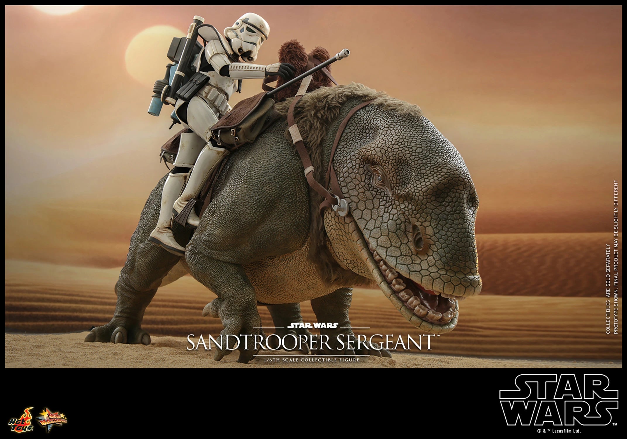 Hot Toys 1/6th Scale Star Wars A New Hope Sandtrooper Sergeant Collectible Figure