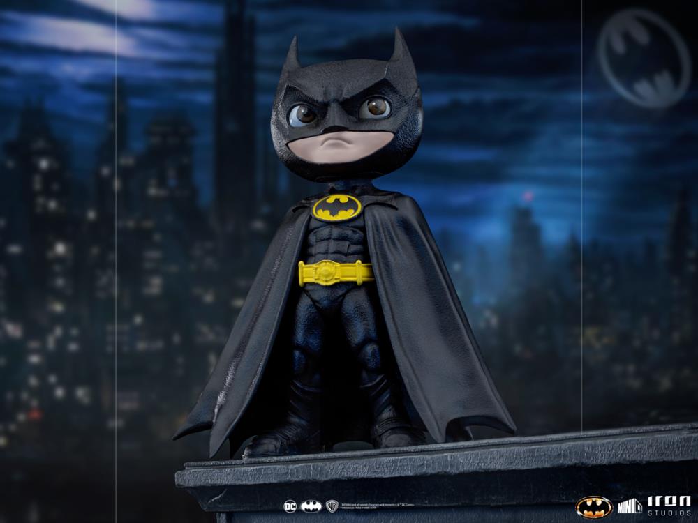 Iron Studios Hand - Painted 7 - Inch MiniCo Batman Figure from 1989 Film