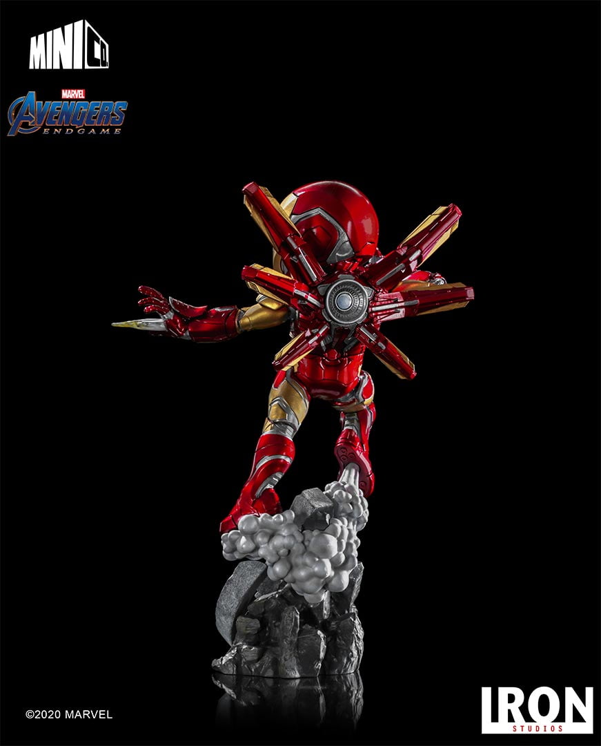 Iron Studios MiniCo Collectible Statue of Iron Man from Avengers Endgame