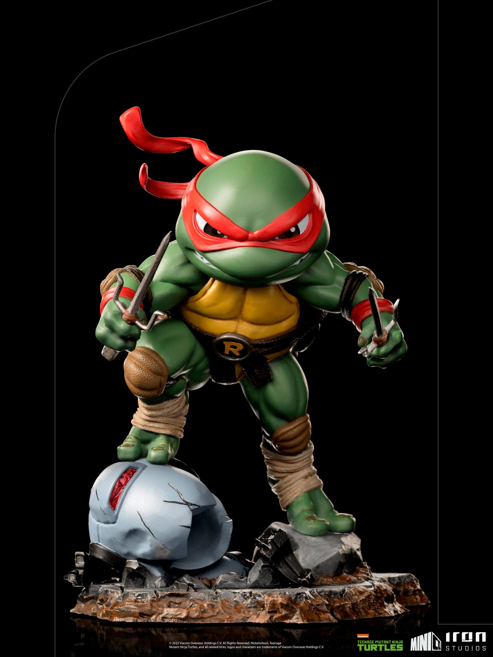 Iron Studios Mini Co. PVC Teenage Mutant Ninja Turtles Figure - Raphael