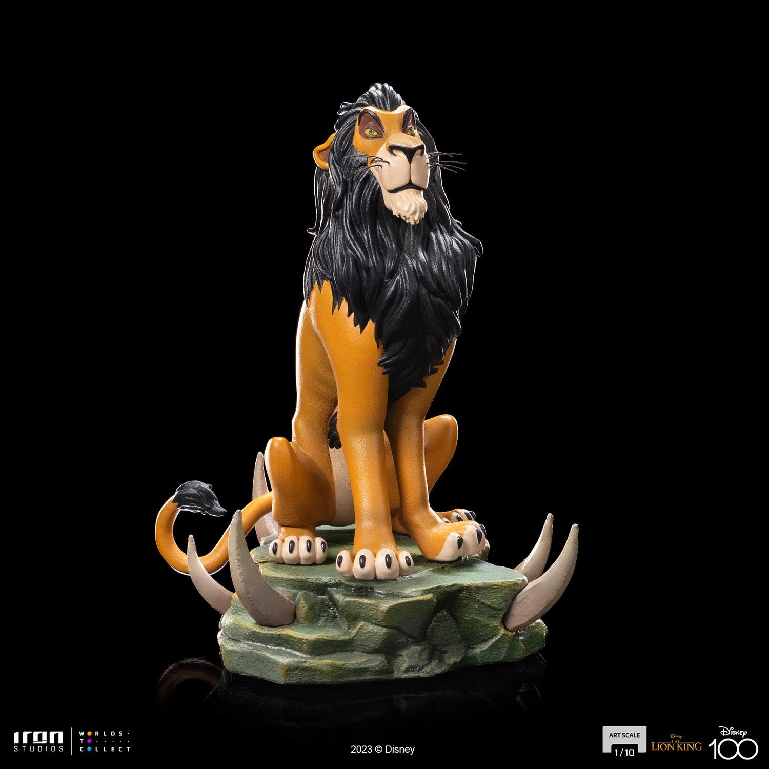 Iron Studios Collectible Disney The Lion King 1/10 Art Scale Statue Featuring the Infamous Scar