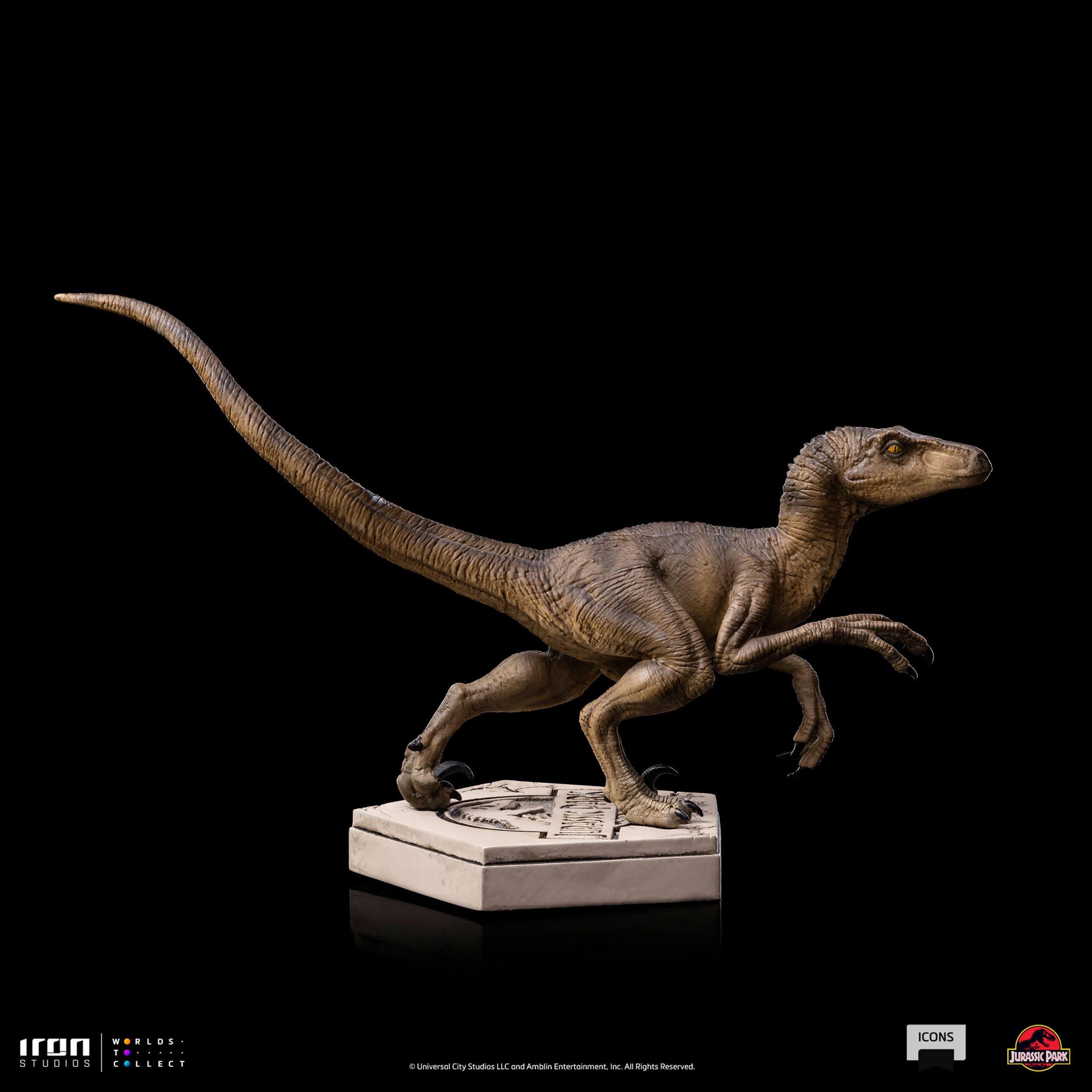 Iron Studios Stylized Jurassic World Velociraptor (B) Icon Statue