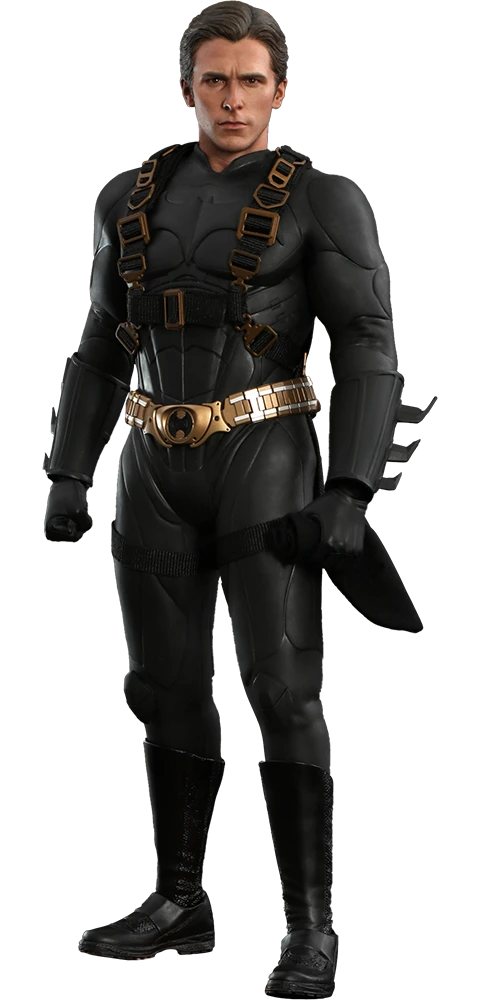 Hot Toys 1/6th Scale Collectible Figure of DC Batman from The Dark Knight and Batman Begins