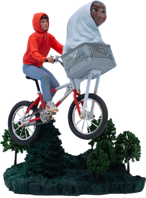 Iron Studios 1/10 Art Scale Limited Edition E.T. & Elliot Statue from Classic Movie