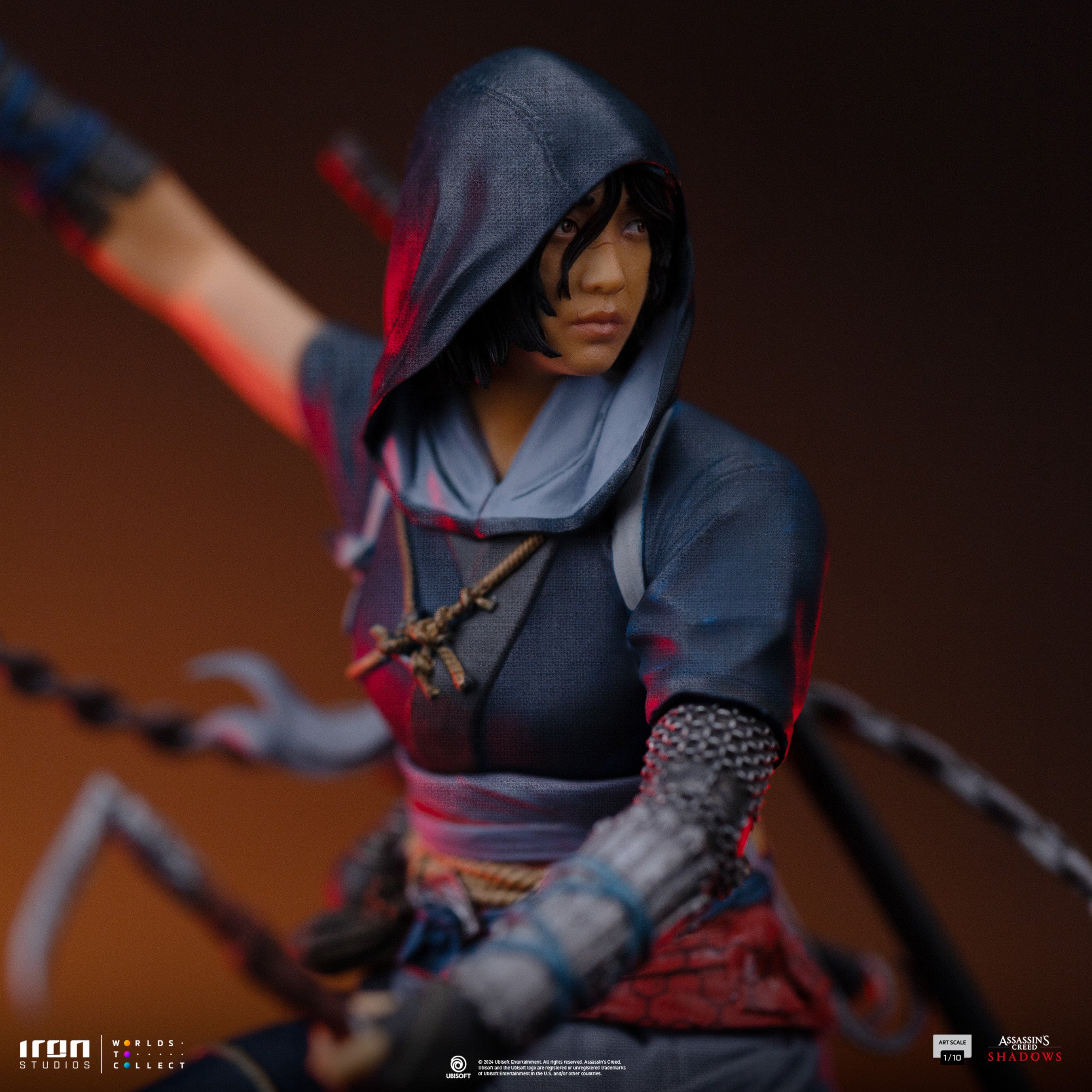 Limited Edition 1/10 Art Scale Iron Studios Assassin's Creed Shadows Naoe Collectible Statue