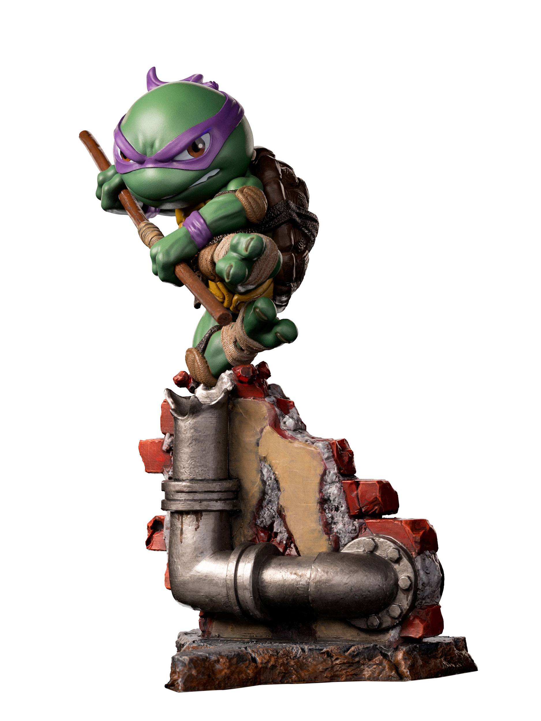 Iron Studios Collectible Mini Co. PVC Figure of Teenage Mutant Ninja Turtle Donatello