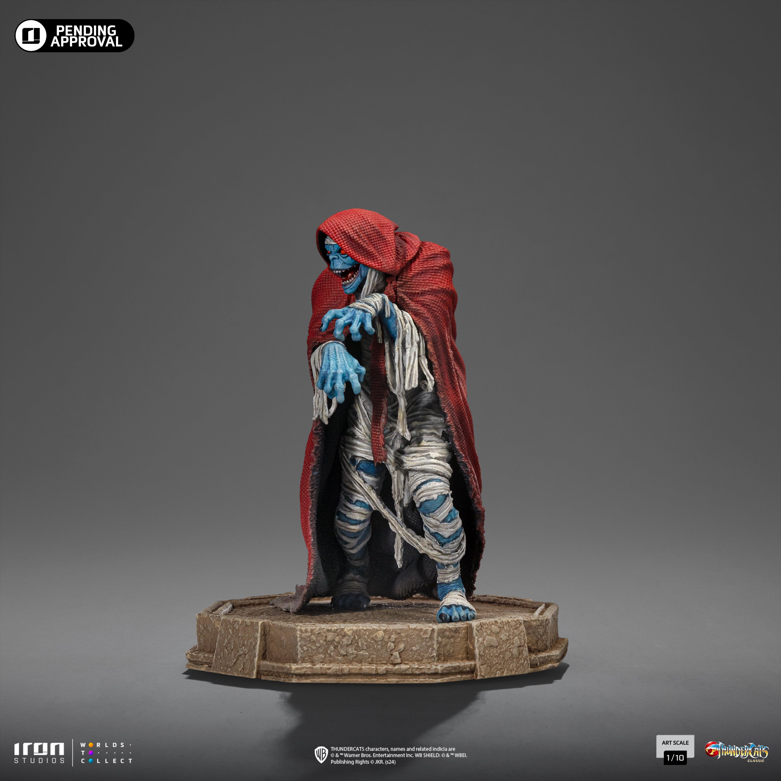 Limited Edition 1/10 Art Scale Iron Studios Statue of ThunderCats' Mumm-Ra in Decayed Form