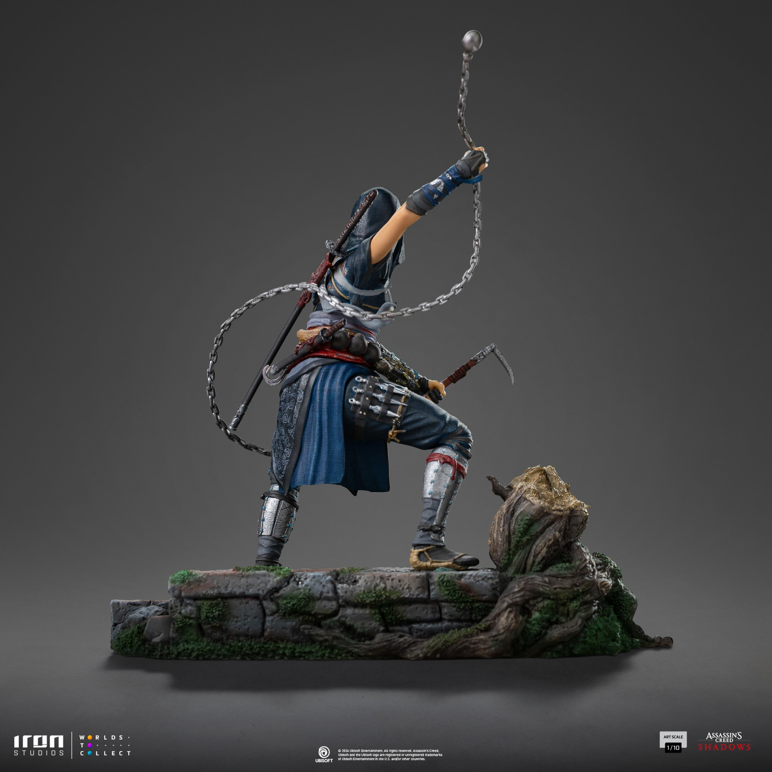 Limited Edition 1/10 Art Scale Iron Studios Assassin's Creed Shadows Naoe Collectible Statue