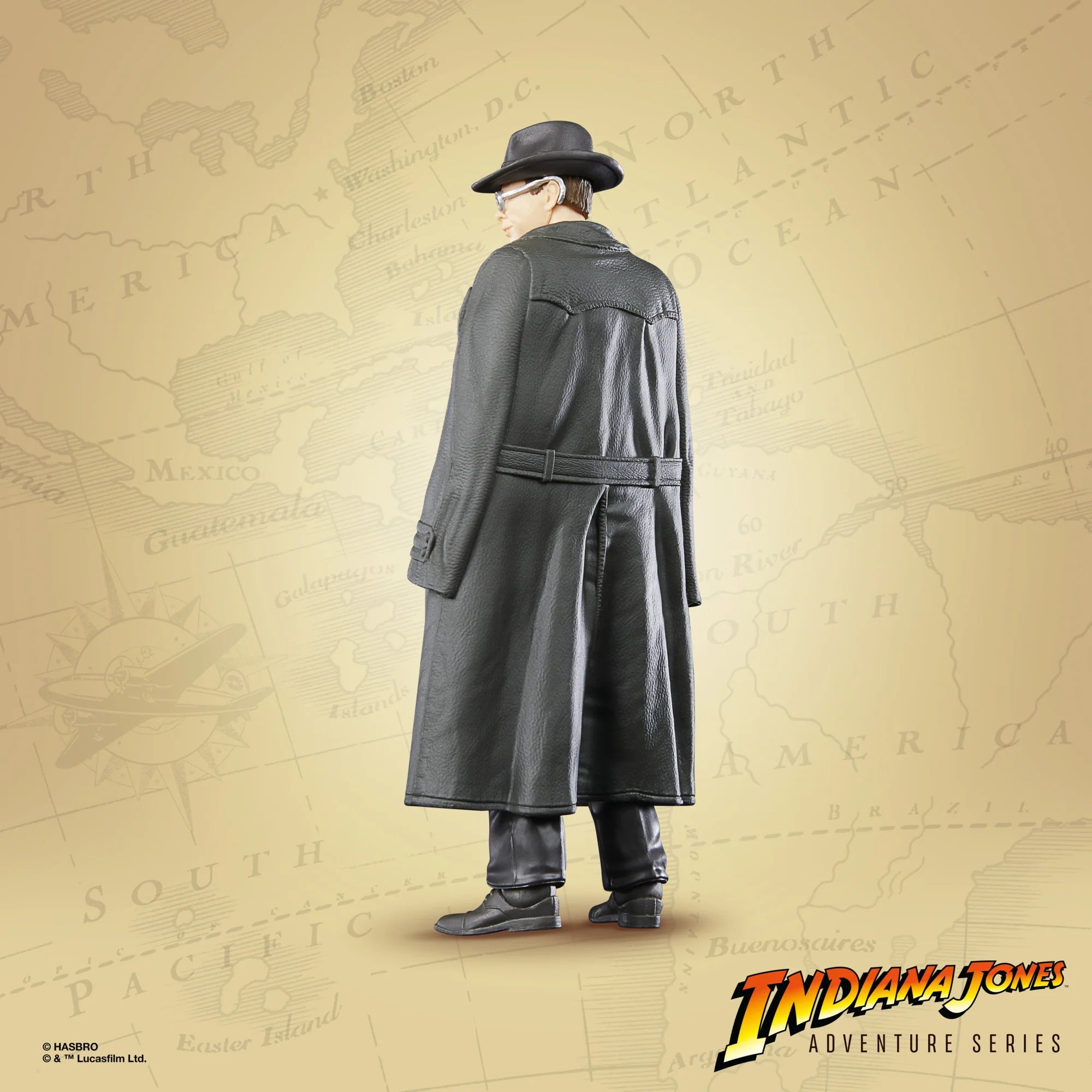 Indiana Jones Adventure Series Highly Detailed 6-Inch Major Arnold Toht Action Figure for Kids and Collectors