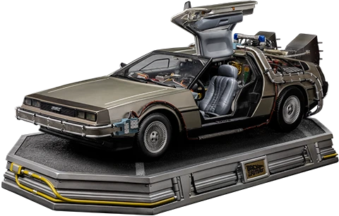 Iron Studios Artistic Limited Edition 1/10 Scale Statue of the Back to the Future DeLorean Time Machine