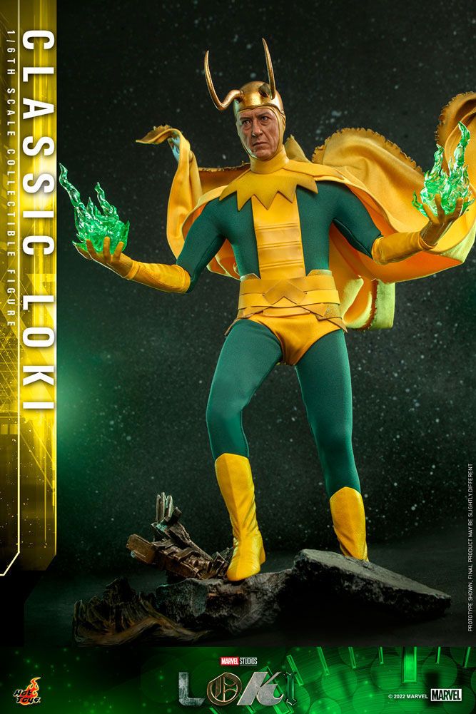 Hot Toys 1:6 Scale Classic Loki 31 cm Action Figure Collectible from Marvel's Loki Series