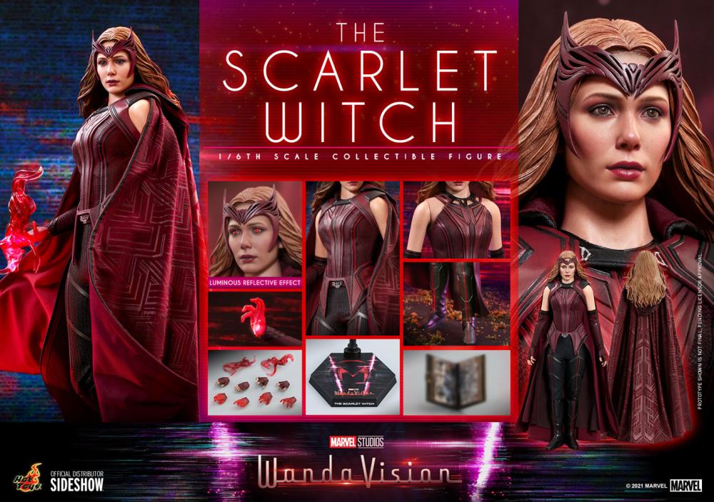 Hot Toys 1/6th Scale WandaVision Scarlet Witch Collectible Figure