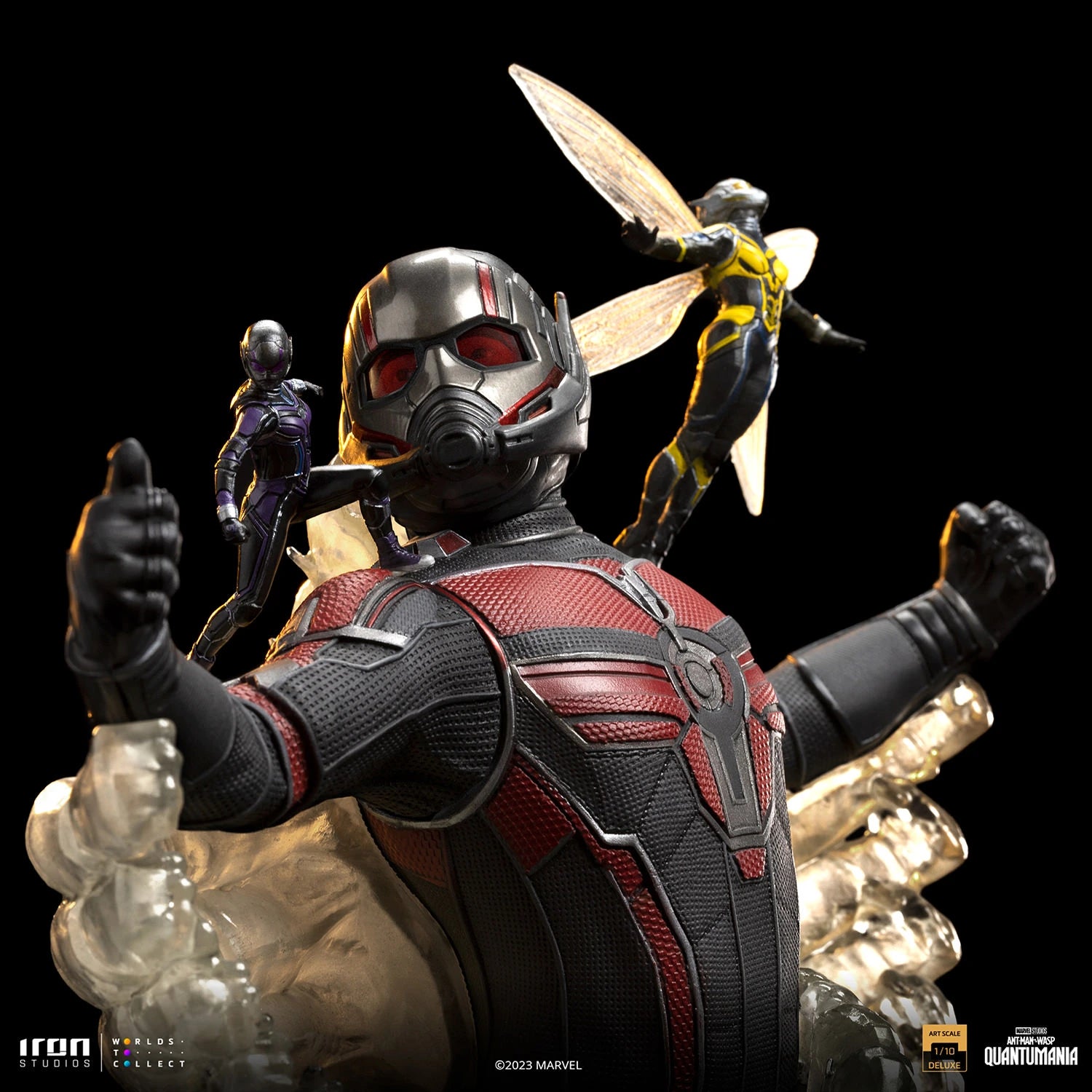 Iron Studios 1/10 Deluxe Art Scale Ant - Man and the Wasp Statue from Quantumania