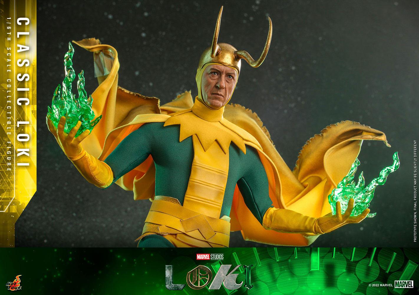 Hot Toys 1:6 Scale Classic Loki 31 cm Action Figure Collectible from Marvel's Loki Series
