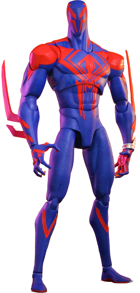 Hot Toys 1/6th Scale Futuristic Spider-Man 2099 Figure from Across The Spider-Verse