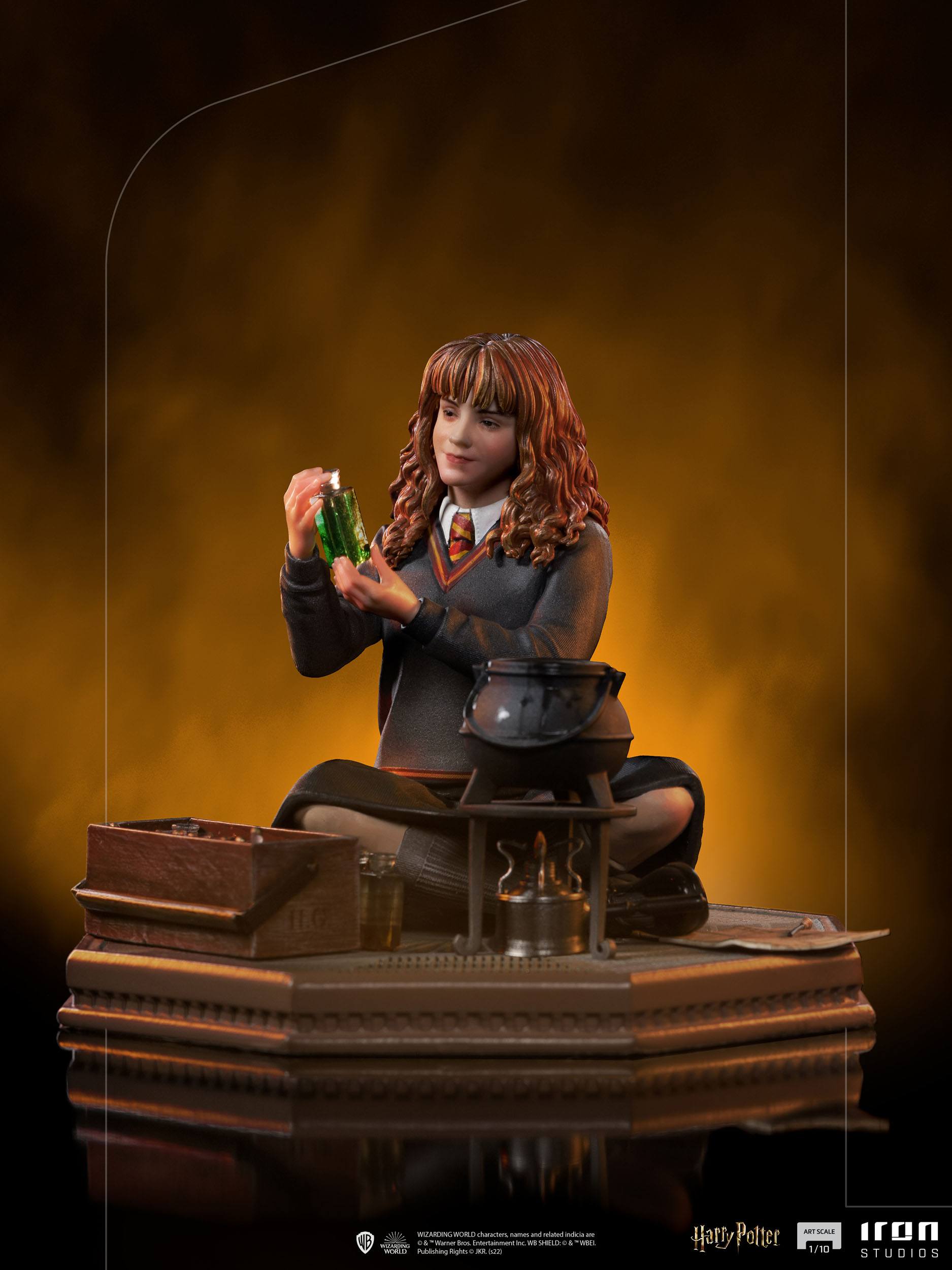 Iron Studios Collectible Harry Potter Art Scale 1-10 Statue Featuring Hermione Granger in Polyjuice Potion Scene
