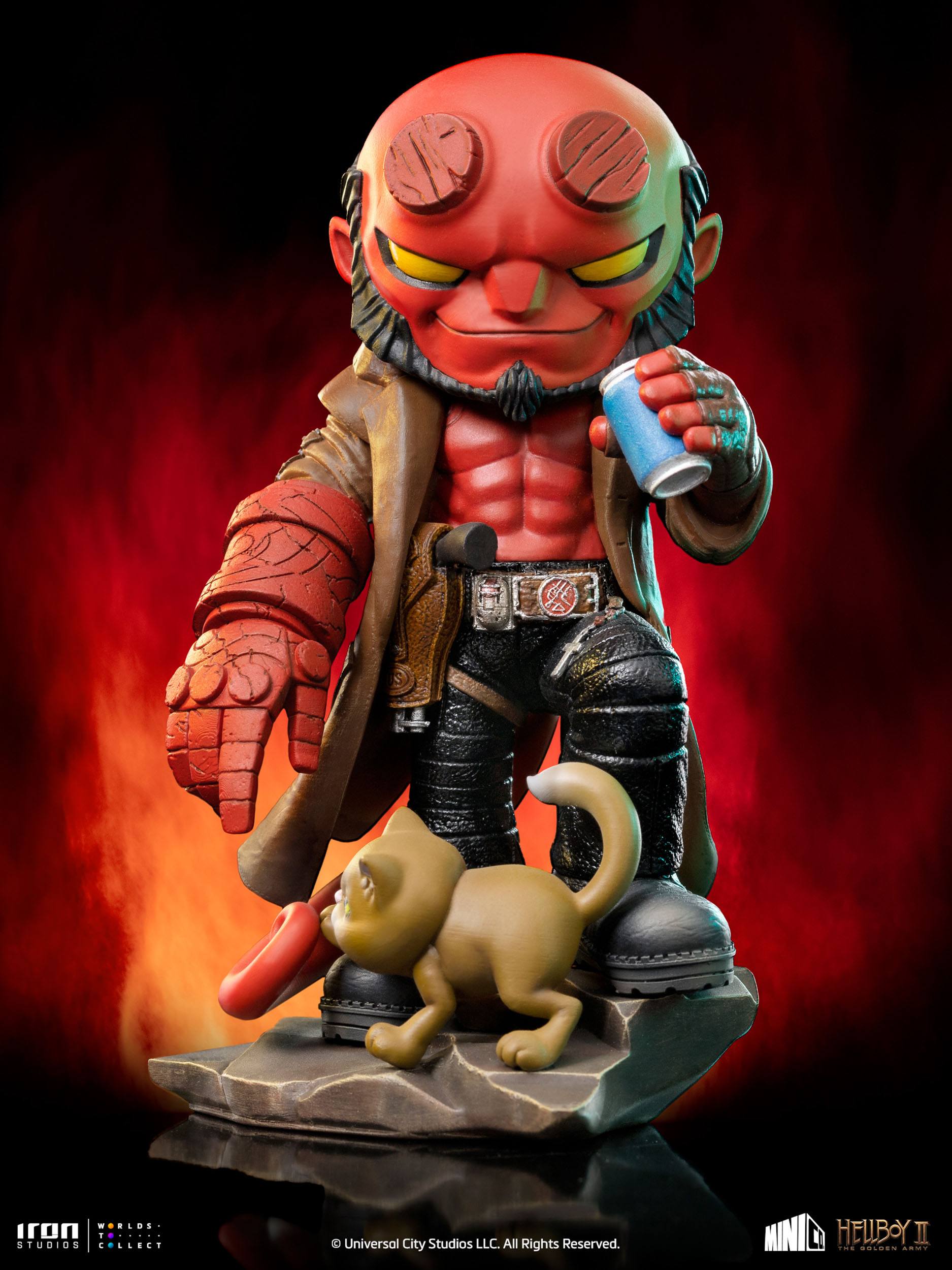Iron Studios Stylized PVC MiniCo Hellboy from The Golden Army