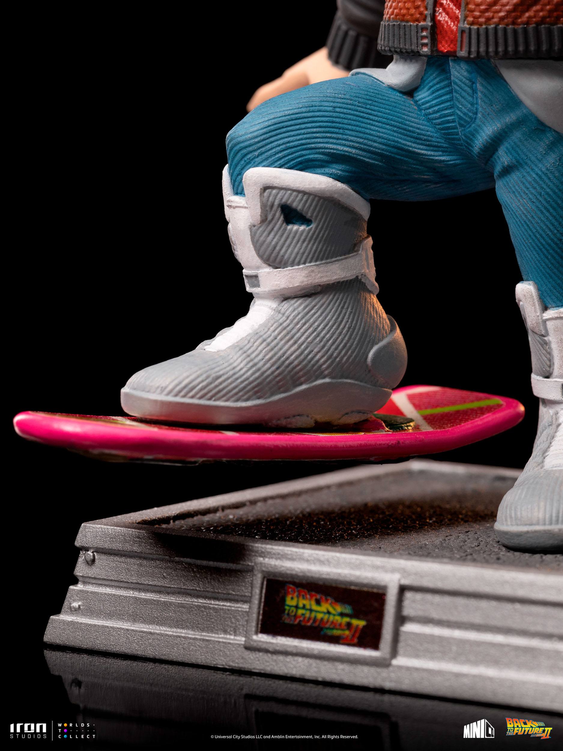 Iron Studios Collectible Back to the Future II Mini Co. PVC Action Figure of Marty McFly