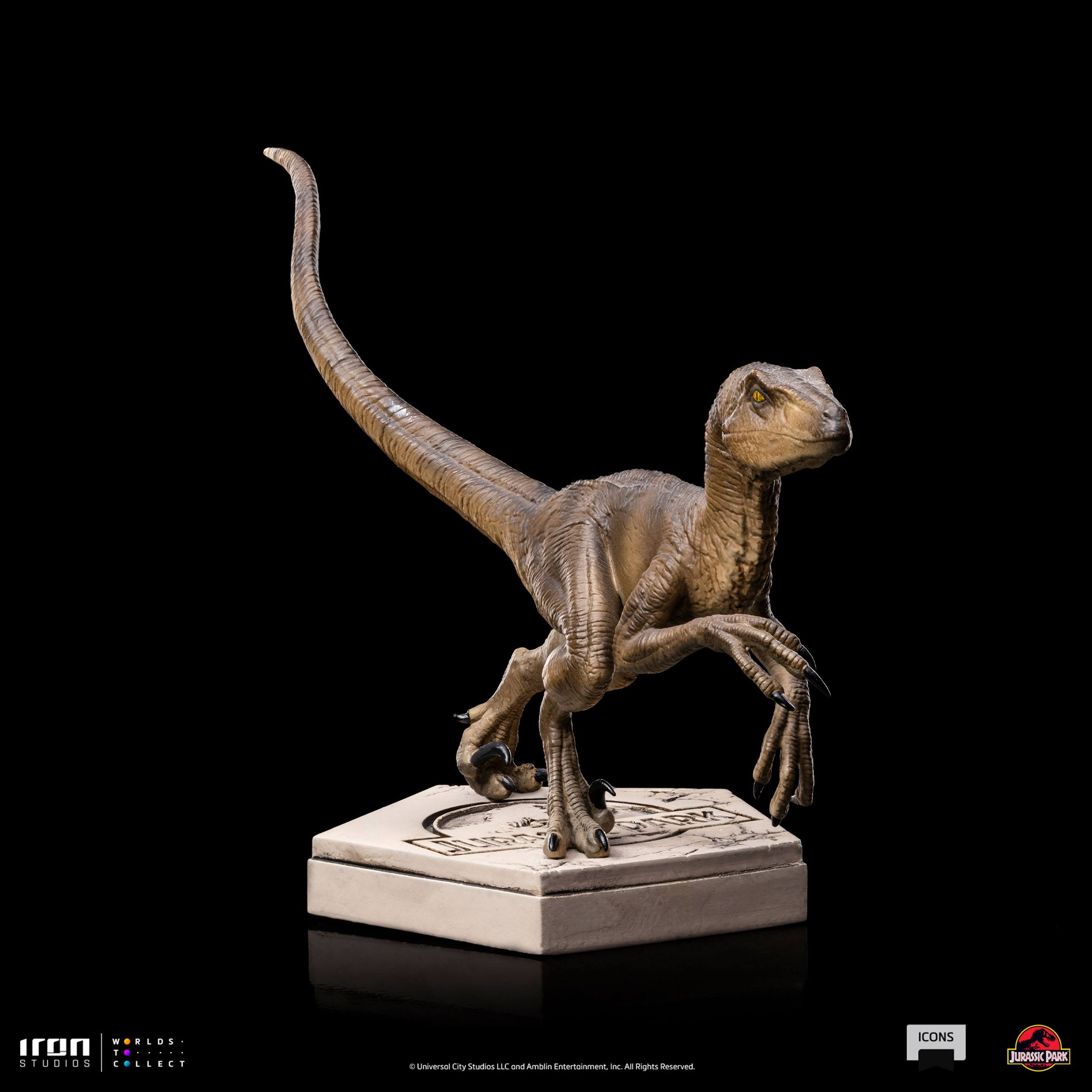 Iron Studios Stylized Jurassic World Velociraptor (B) Icon Statue