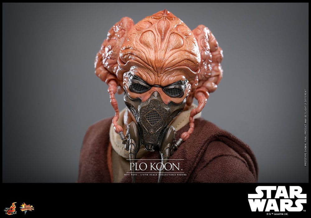 Hot Toys Highly Detailed 1/6th Scale Collectible Figure of Plo Koon from Star Wars: Revenge of the Sith
