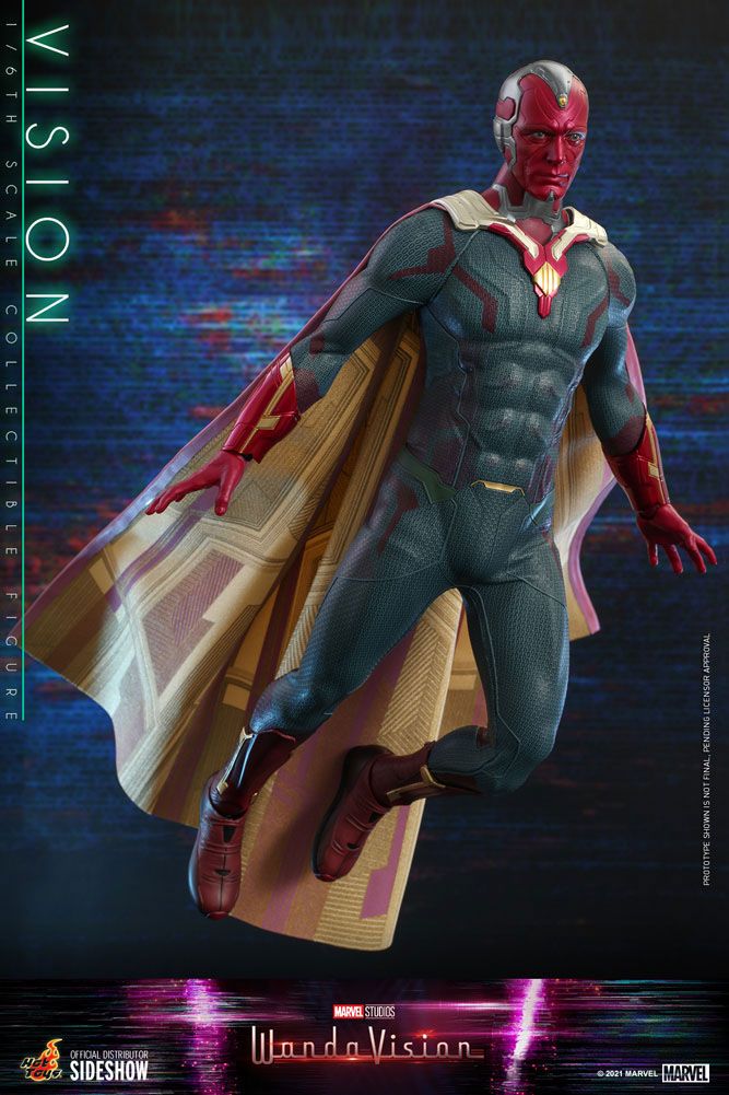 Hot Toys 1/6 Scale Marvel WandaVision Vision Collectible Figure