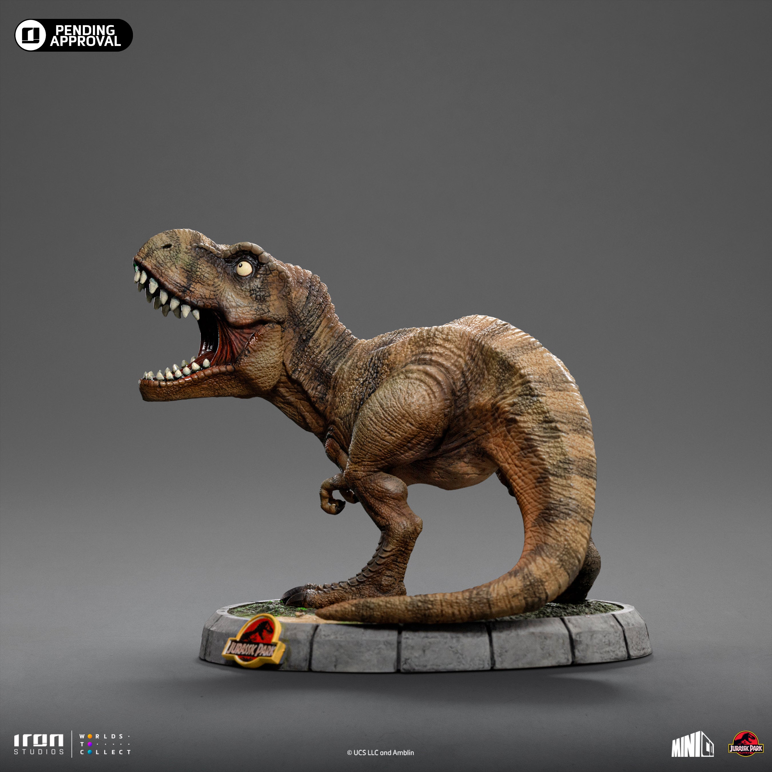 Iron Studios 30th Anniversary Stylized Jurassic Park MiniCo T-Rex Statue