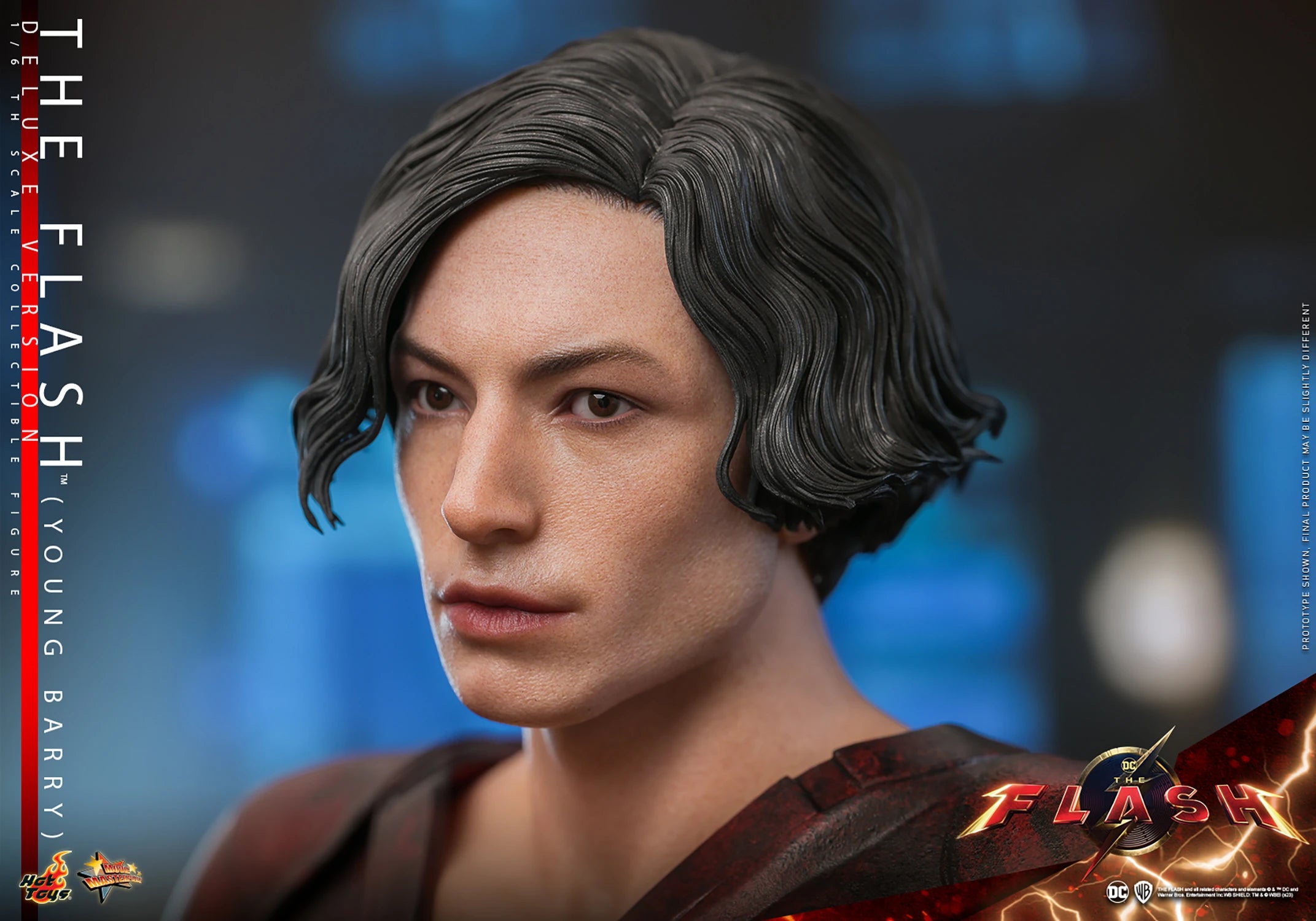 Hot Toys Deluxe 1/6th Scale Collectible Figure of The Flash Movie's Young Barry Allen