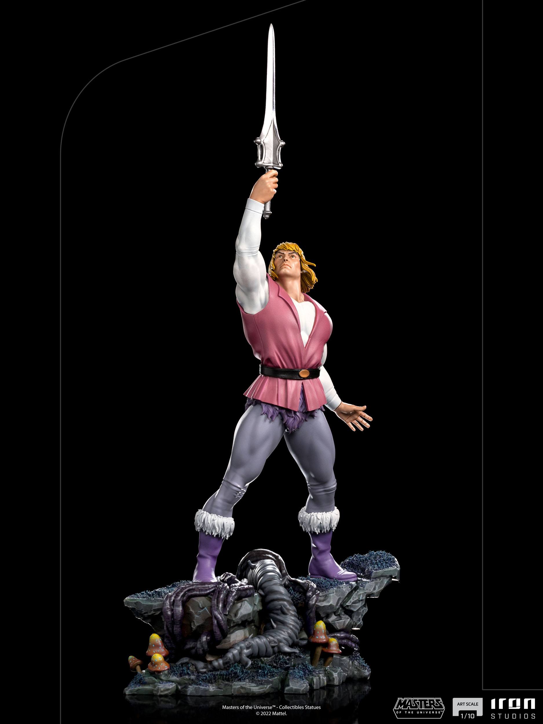 Iron Studios 1/10 BDS Art Scale Collectible Statue of Masters of the Universe's Prince Adam