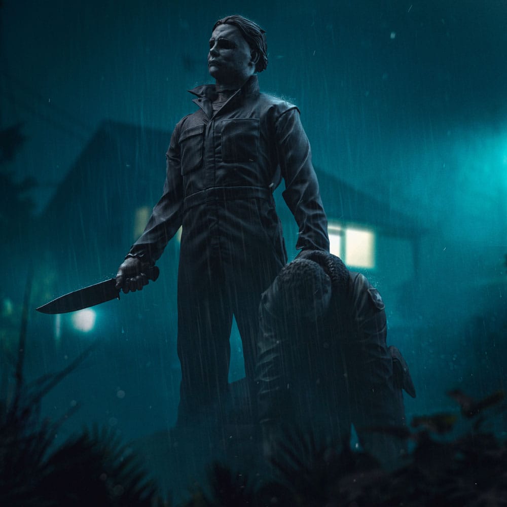 Iron Studios Limited Edition 1/10 Deluxe Art Scale Statue of Michael Myers from Halloween II Horror Movie