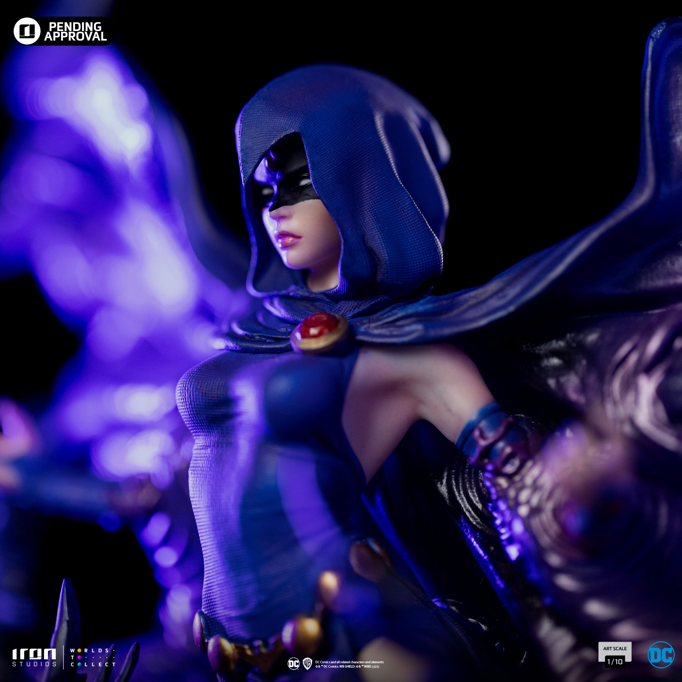 Iron Studios Limited Edition 1/10 Art Scale DC Comics Raven Statue