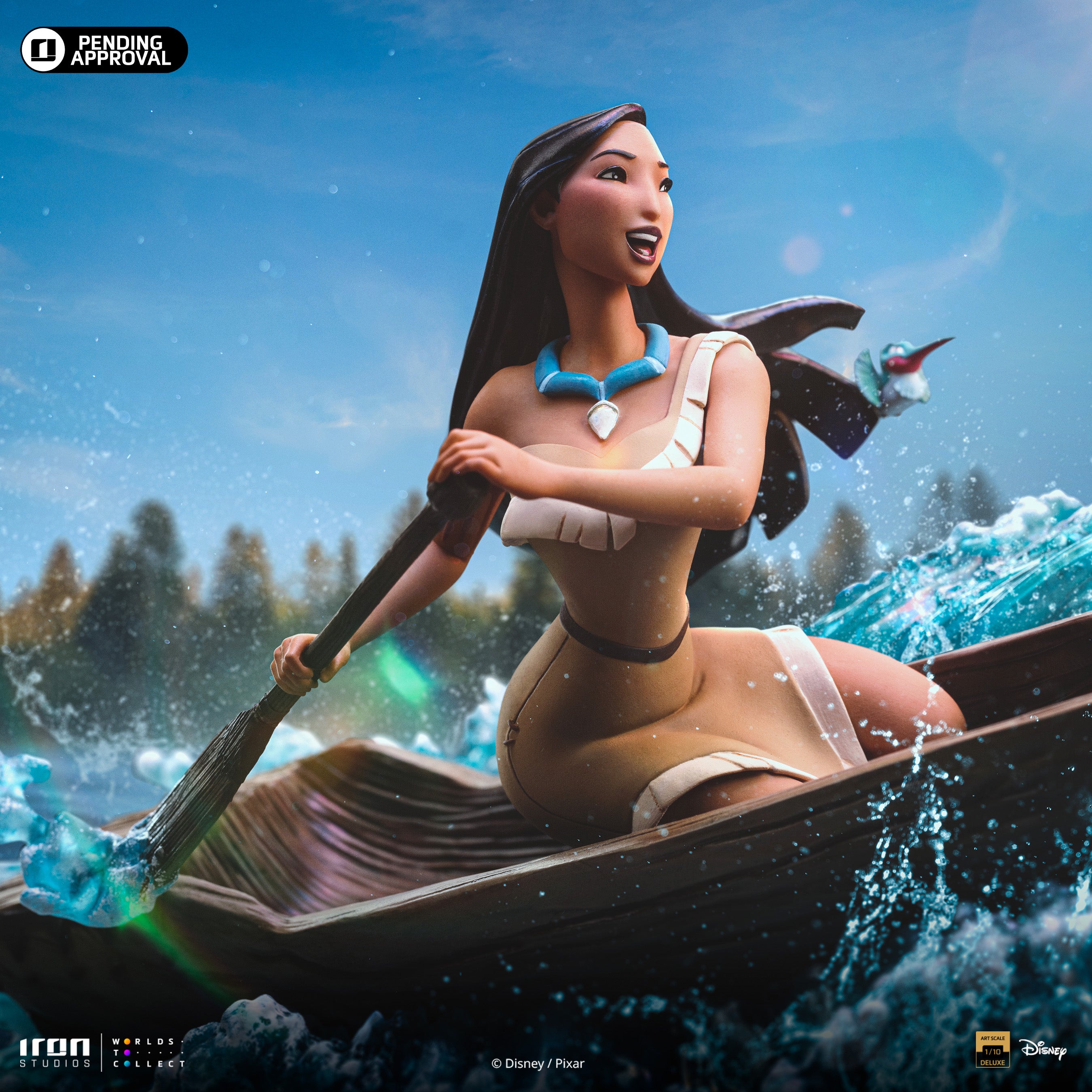 Iron Studios Limited Edition 1/10 Scale Statue of Disney's Classic Pocahontas