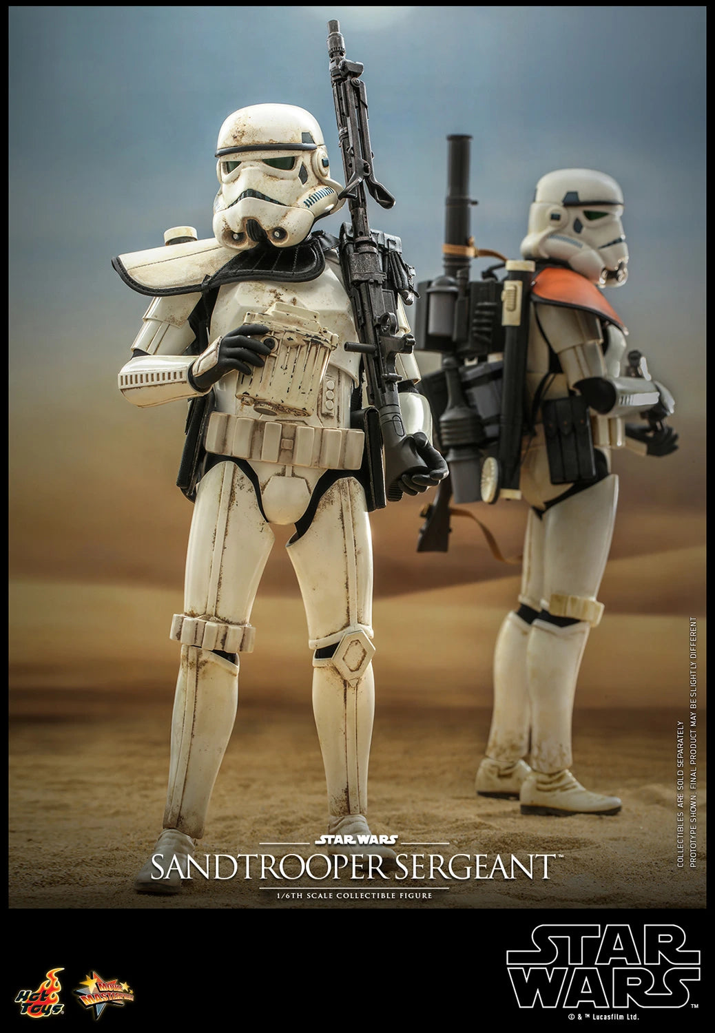 Hot Toys 1/6th Scale Star Wars A New Hope Sandtrooper Sergeant Collectible Figure
