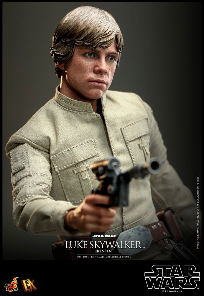 Hot Toys Star Wars: The Empire Strikes Back - Highly Detailed 1:6 Scale Collectible Figure of Luke Skywalker in Bespin Outfit